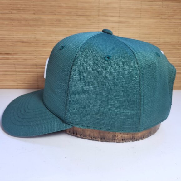 Puma P Snapback Hat Cap Green White Logo Adjustable Nova Scotia Spirit Co - Picture 5 of 10